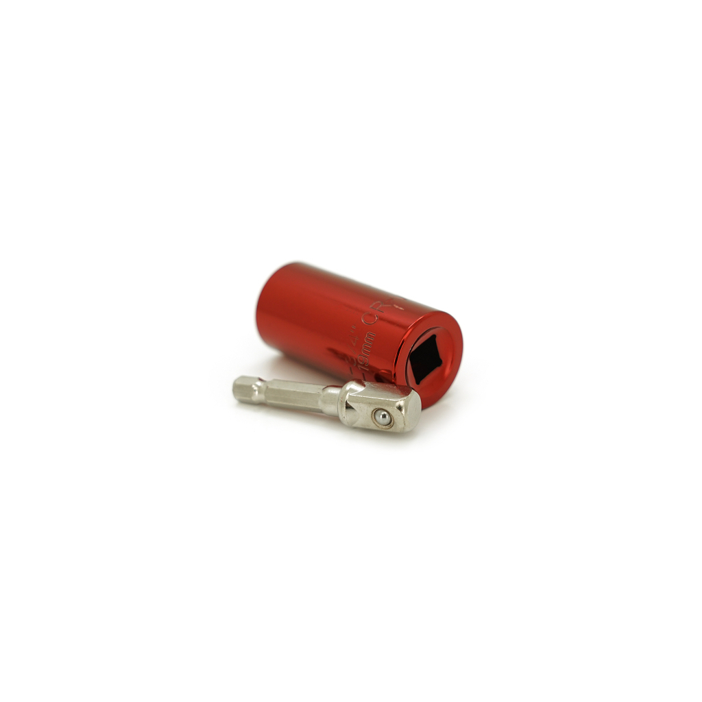 Насадка Voltronic універсальна для шуруповерта 7-19 mm (25*52) 3/4 Red (YT-UnScTRD)