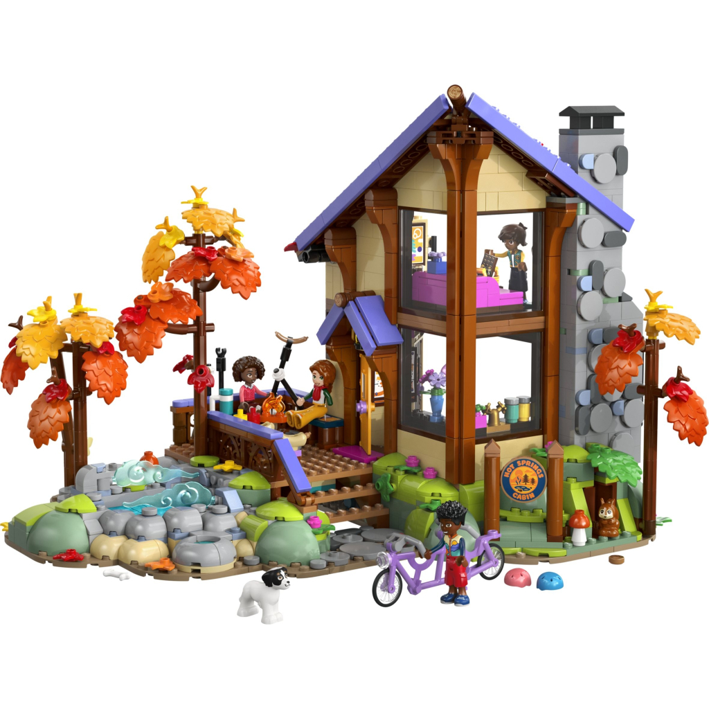 Конструктор LEGO Friends Затишний лісовий будиночок для осіннього відпочинку (42705)