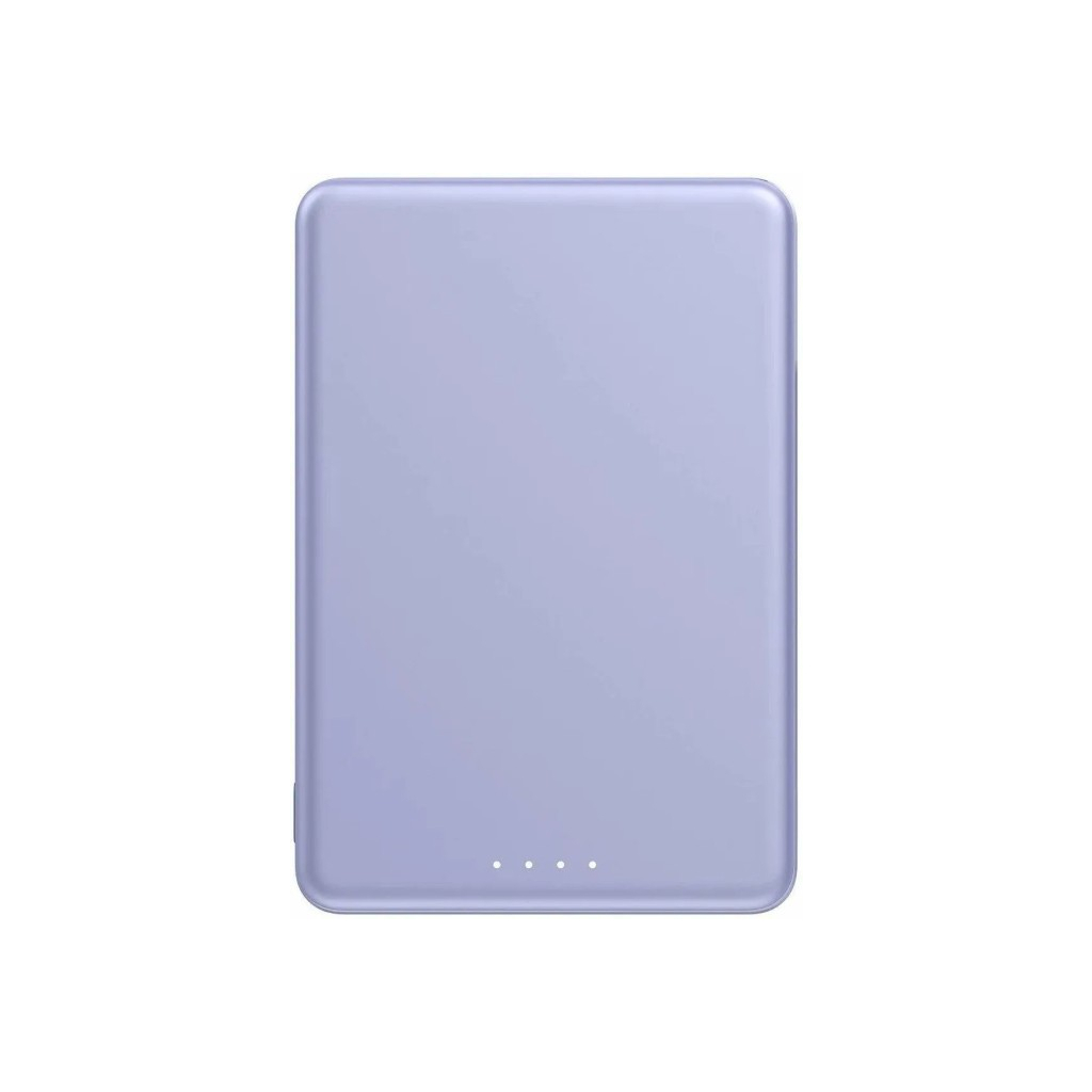 Батарея універсальна Xiaomi 5000mAh Super Slim Magnetic&Wireless 5000mAh 15W Violet (BHR08PNGL)