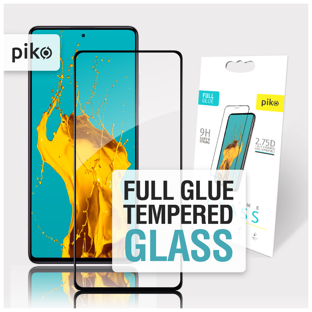 Скло захисне Piko Full Glue Xiaomi Redmi Note 12 Pro/12 Pro Plus Black (1283126549434)