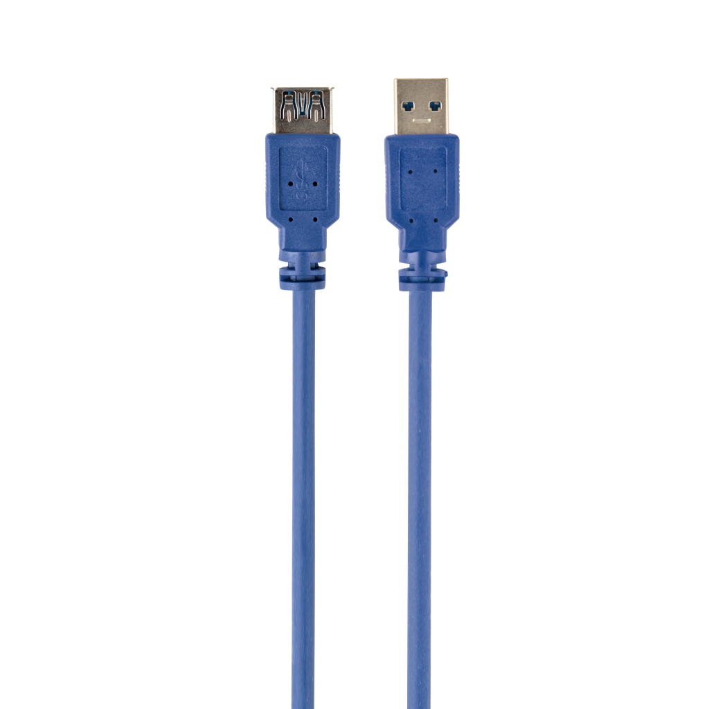 Дата кабель подовжувач USB3.0 AM/AF Cablexpert (CCP-USB3-AMAF-10)