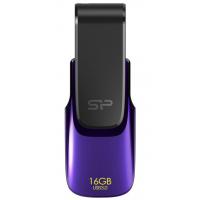 USB флеш накопичувач Silicon Power 16Gb Blaze B31 Purple USB 3.0 (SP016GBUF3B31V1U)