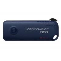 USB флеш накопичувач Kingston 64GB DT SE 8 Blue USB 2.0 (DTSE8/64GB)