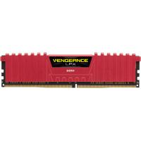 Модуль пам'яті для комп'ютера DDR4 8GB 2400 MHz Vengeance LPX Red Corsair (CMK8GX4M1A2400C16R)