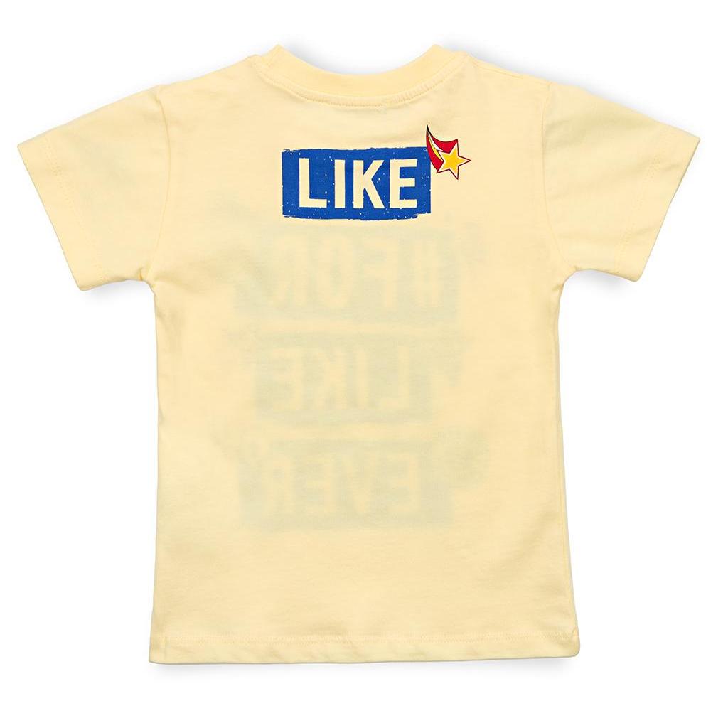 Футболка дитяча Breeze зі смайлом (10945-110B-yellow)
