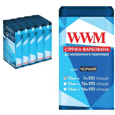 Стрічка до принтерів 13мм х 12м Refill STD Purple*5шт (л/м) WWM (R13.12HMP5) Стрічка до принтерів 13мм х 12м Refill STD Purple*5шт (л/м) WWM (R13.12HMP5)