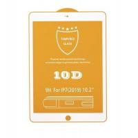 Скло захисне 2E для Apple iPad 10.2 2019, 2.5D FCFG, white border (2E-IPD-10.2-LTFCFG-WB)