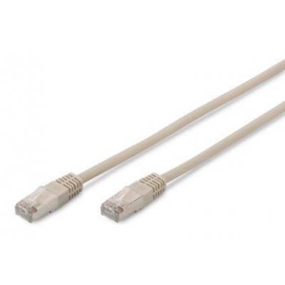 Патч-корд 0.5м, FTP, cat.5e, CU, grey DIGITUS (DK-1521-005)