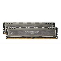 Модуль пам'яті для комп'ютера DDR4 16GB (2x8GB) 2400 MHz Ballistix Sport LT Gray Micron (BLS2K8G4D240FSB)