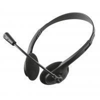 Навушники Trust Ziva Chat 3.5mm Black (21517)