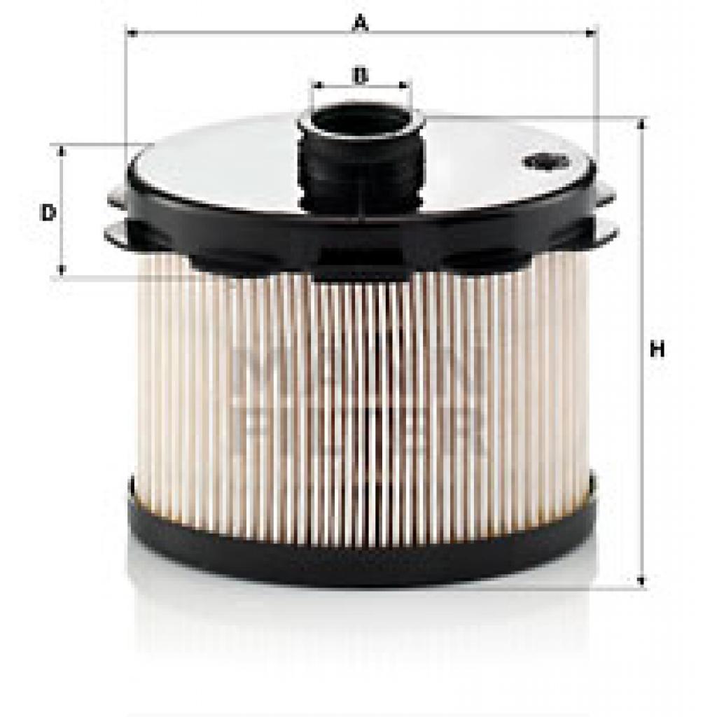 Фільтр паливний Mann PU1021X Фільтр паливний Mann PU1021X