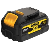 Battery for power tools DeWALT 18 V XR Li-lon GFN block 5 Ah, 0.72 kg (DCB184G)