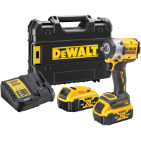 Screwdriver DeWALT 18 V XR Li-lon, 406 Nm, 5 Ah, 2 batteries, ZP, TSTAK (DCF921P2T)