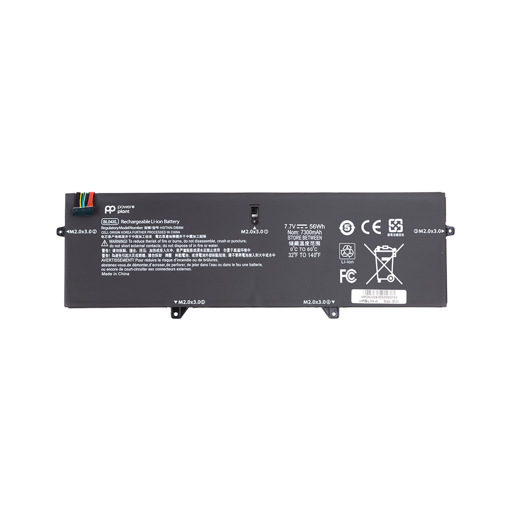 Акумулятор до ноутбука HP EliteBook X360 1040 G5 (BL04XL) 7.7V 7300mAh PowerPlant (NB461882) Акумулятор до ноутбука HP EliteBook X360 1040 G5 (BL04XL) 7.7V 7300mAh PowerPlant (NB461882)