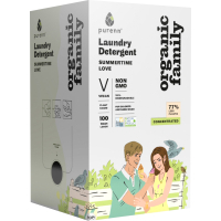Purenn Organic Family Summertime Love washing gel for colored and dark clothes with Calendula 3 l (4751024880852)