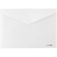 Folder - envelope Economix A4 180 micron texture "gloss", white (E31301-14)