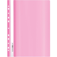 Folder Economix A4 Light with perforation, pink (E38504-09)