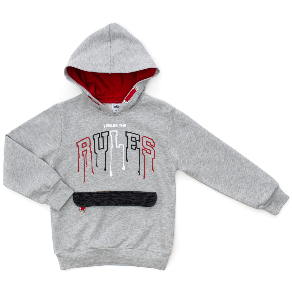 Спортивний костюм дитячий Elnino RULES (20727-140B-gray)