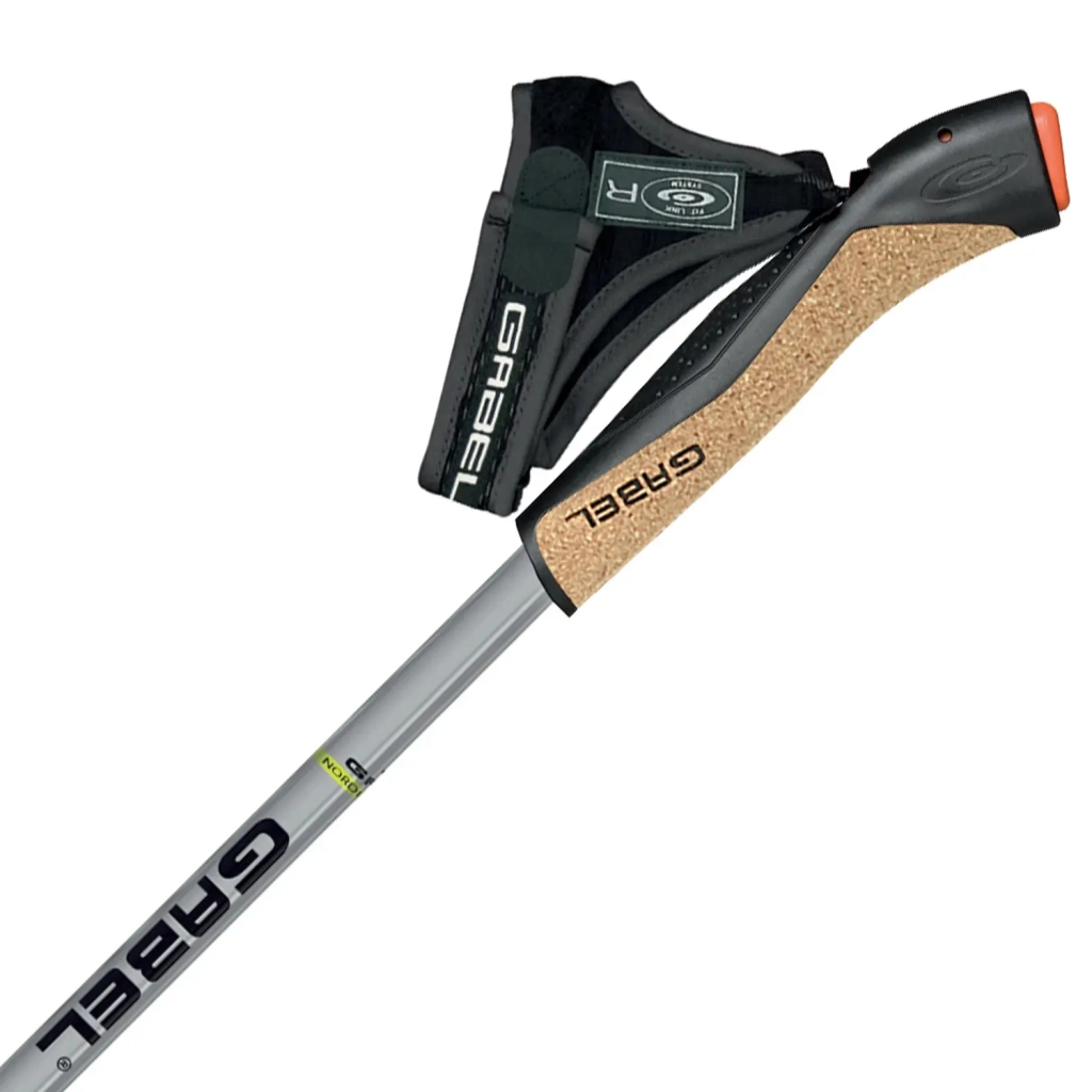 Палиці для скандинавської ходи Gabel X-5 Black/Yellow 110 (7008351131100)