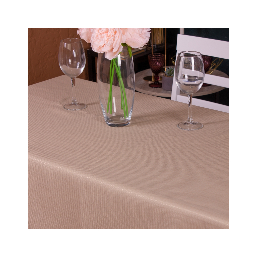 Скатертина MirSon Бавовна №002 Beige Strong 130x300 см (2200006737636) Скатертина MirSon Бавовна №002 Beige Strong 130x300 см (2200006737636)