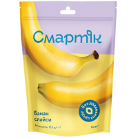 Сухофрукти Смартік Банан сублімований слайси 12.5 г (1600065)