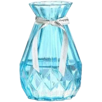 Ваза Viva Berryl 18 см Блакитна (6841699)