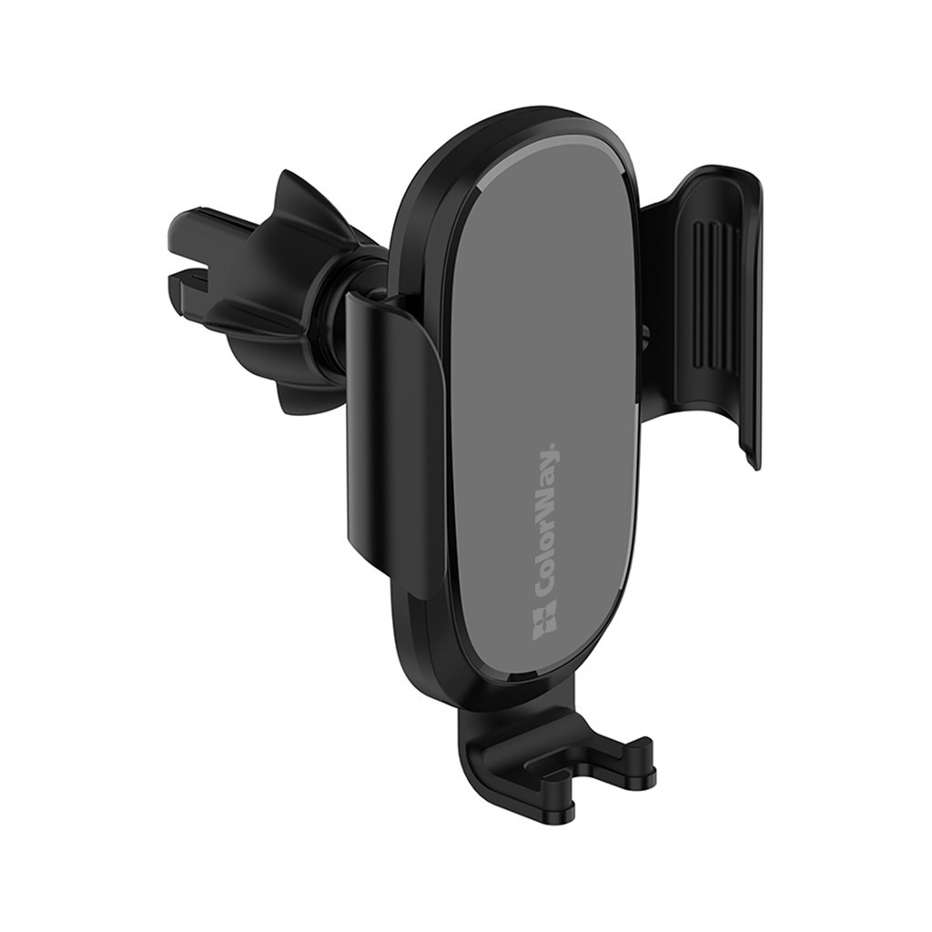 Універсальний автотримач ColorWay Air Vent Car Wireless Charger 15W Black (CW-CHAW038Q-BK)