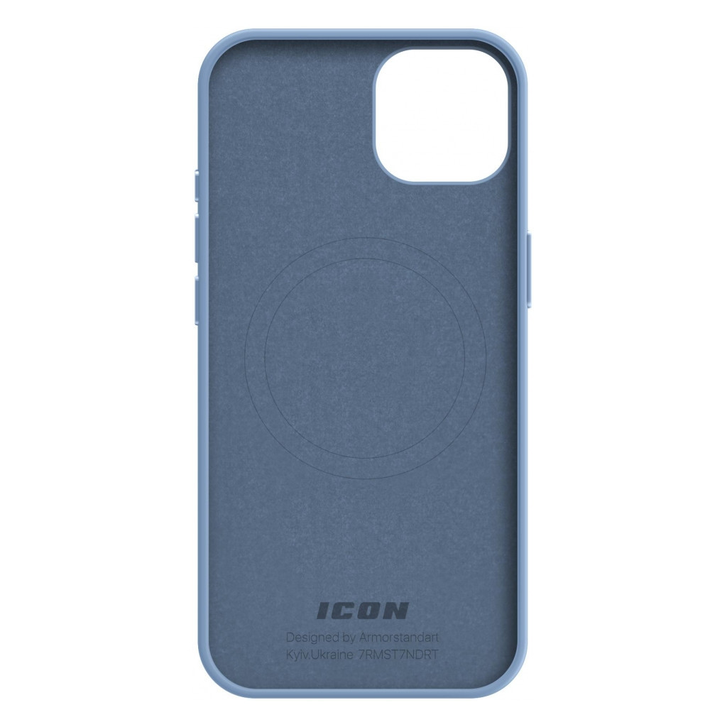 Чохол до мобільного телефона Armorstandart ICON2 MagSafe Apple iPhone 15 Winter Blue (ARM72760) Чохол до мобільного телефона Armorstandart ICON2 MagSafe Apple iPhone 15 Winter Blue (ARM72760)