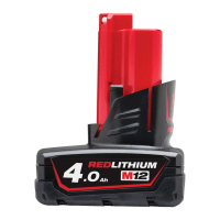 Battery for power tools Milwaukee Li-Ion, M12 B4, 4Ah (4932430065)