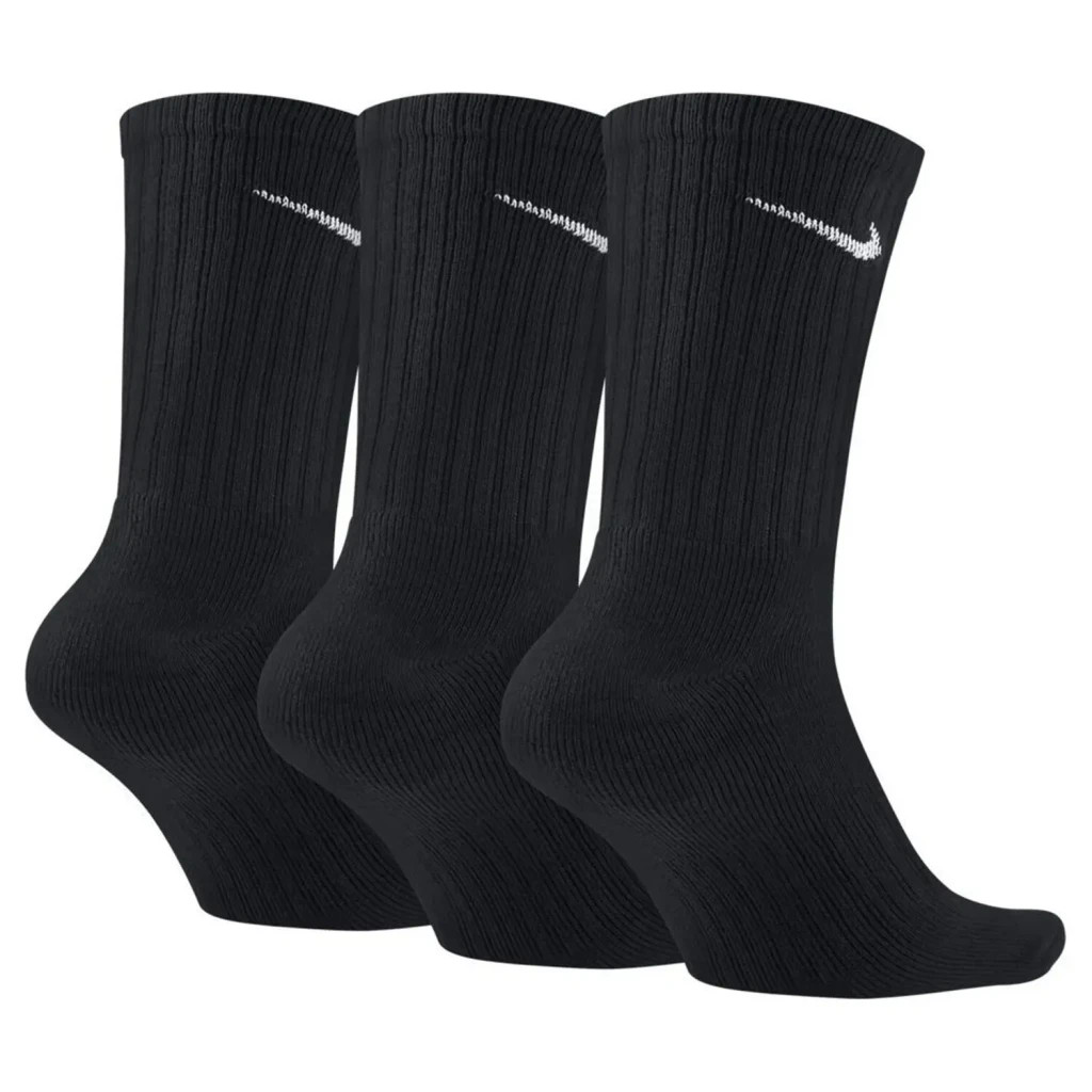 Шкарпетки Nike U NK V CUSH CREW - 3PR VALUE SX4508-001 34-38 3 пари Чорні (685068091308)