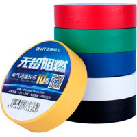 Ізоляційна стрічка CHINT 0.16мм*18мм*20м White, 600v, temp -5°С/+ 80°С, 10 шт. (0,16мм*18мм*20м-W)