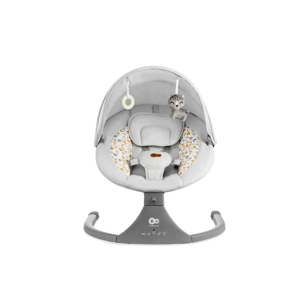 Крісло-гойдалка Kinderkraft Lumi 2 Light Grey (5902533925018)