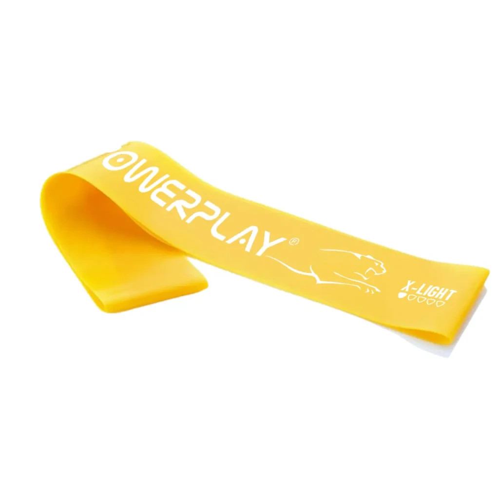 Еспандер PowerPlay -стрічка 4113 Mini Power Band 0.4мм Жовта (PP_4113_Yellow)