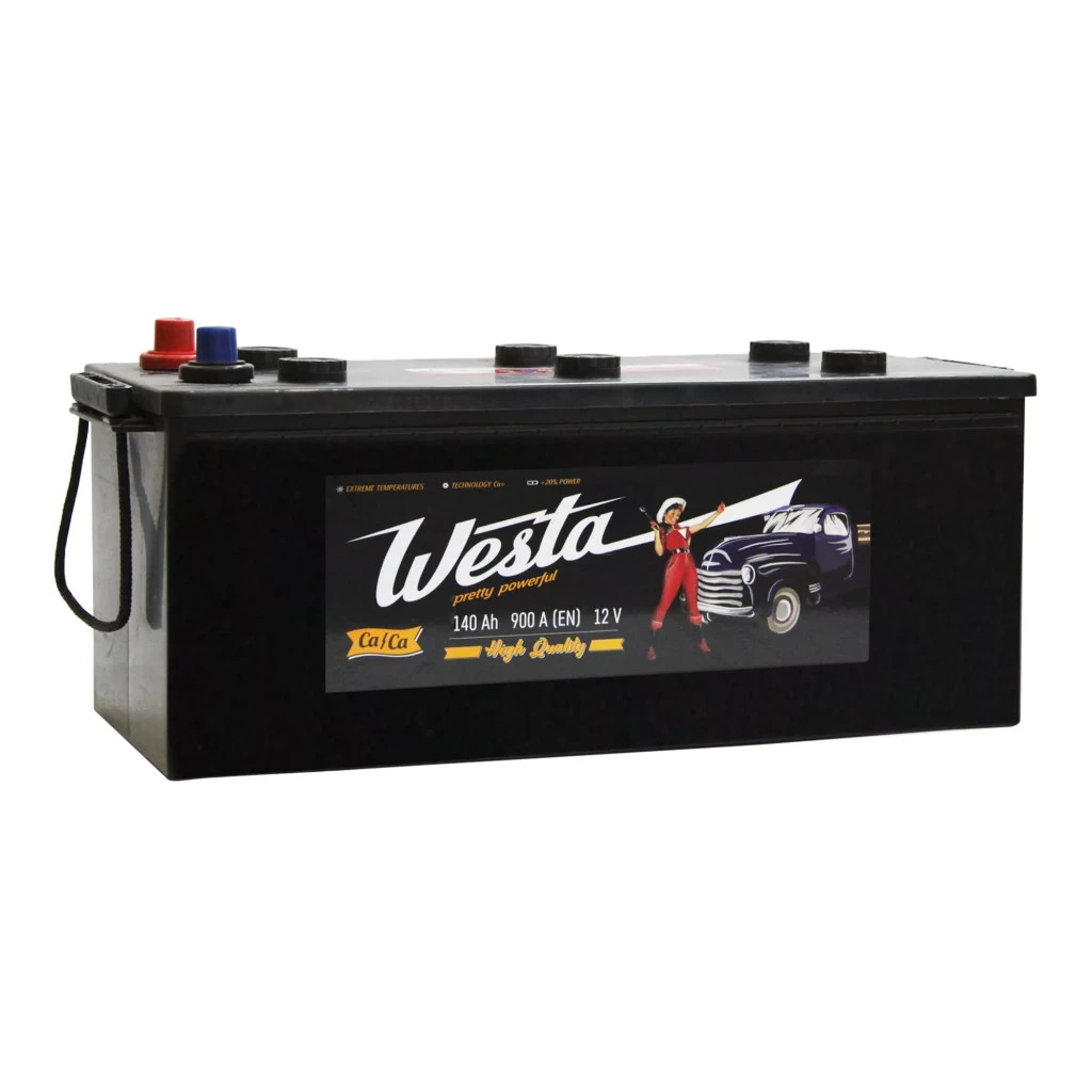 Акумулятор автомобільний Westa 6CT-140Ah А Pretty Powerful Акумулятор автомобільний Westa 6CT-140Ah А Pretty Powerful