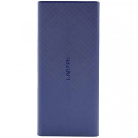 Батарея універсальна Ugreen 20000mAh PD/45W, QC, Type-C, USB-A, cable/Type-C 0.5m, cover (80304)