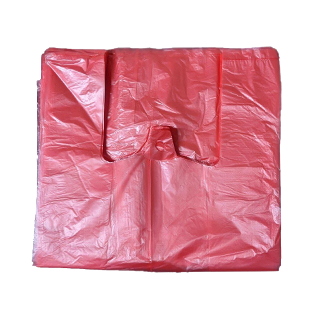 Пакети для продуктів Romus Майка Червона 25x6x45 см 100 шт. (785810)