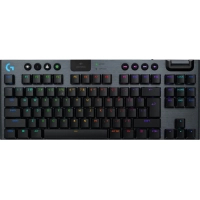 Клавіатура Logitech G915 TKL X Lightspeed Switch-Linear Wireless/Bluetooth/USB UA Black (920-012747)