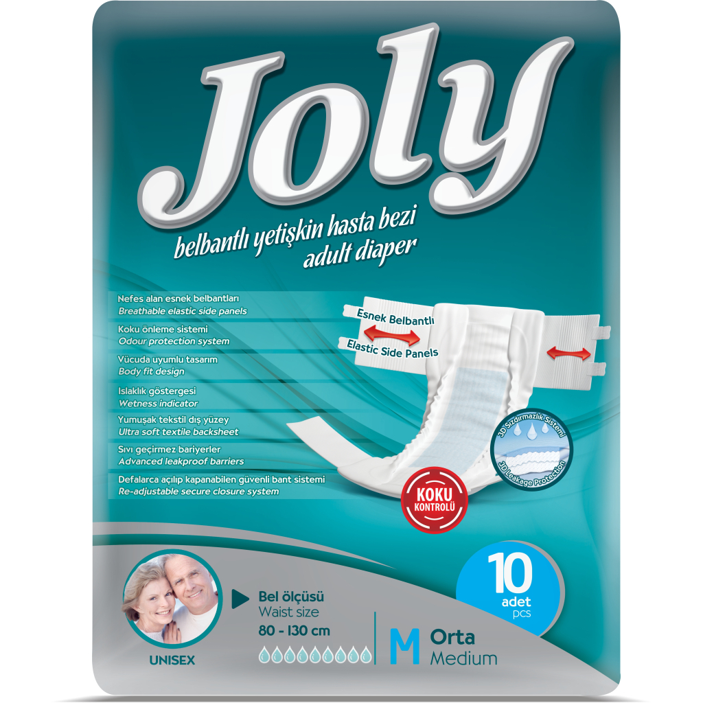 Підгузки для дорослих Joly 2 Medium 10 шт (8690536804009)