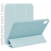 Чохол до планшета BeCover Tri Fold Hard TPU Apple iPad Mini 7 2024 Light Blue (712447)