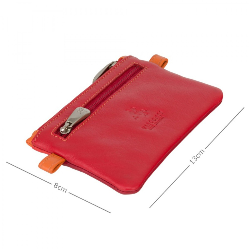 Ключниця кишенькова Visconti CP2 Cora Red Multi (CP2 RED M)