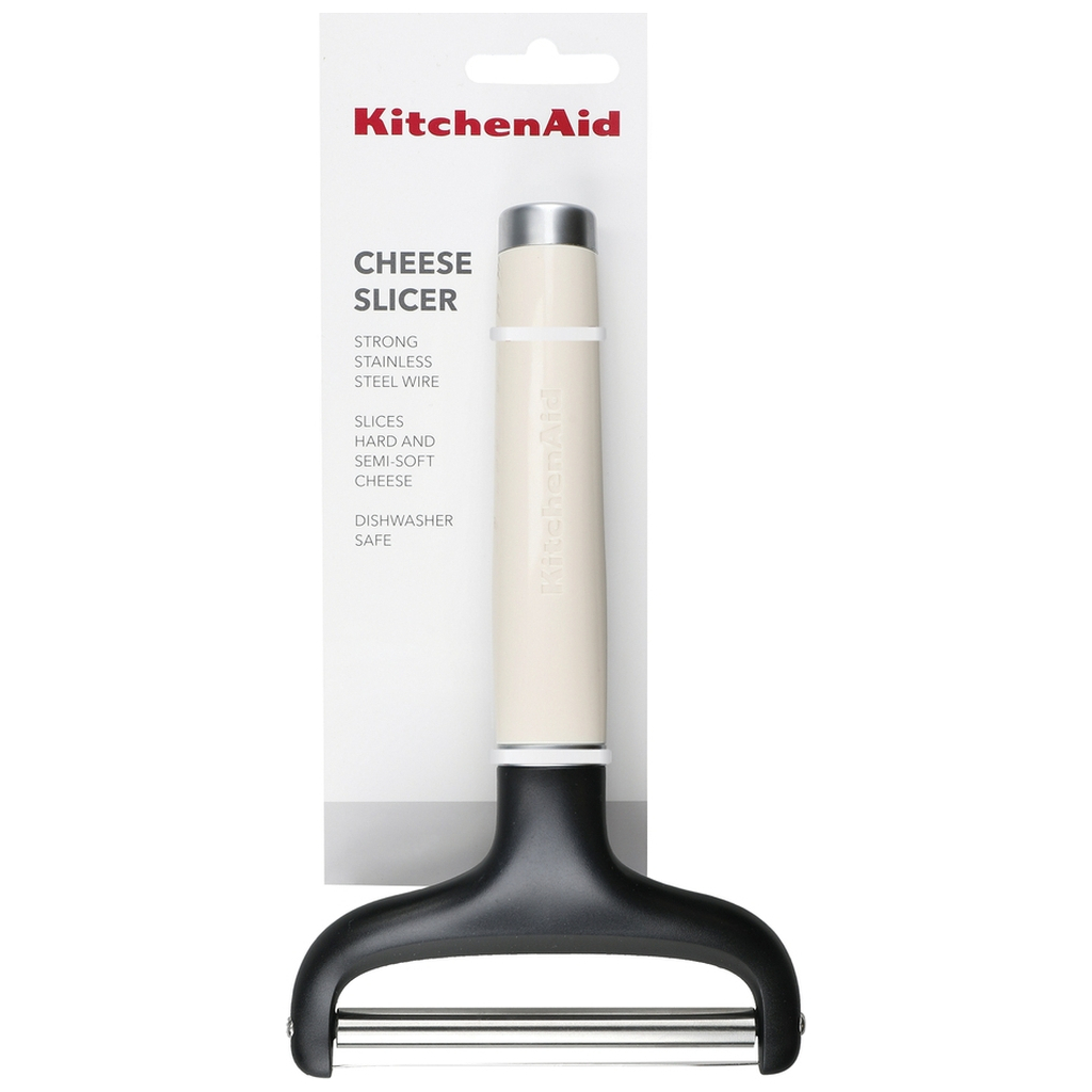 Кухонний ніж KitchenAid Coreline для сиру, 20,3 см, кремовий (KAG133OHACE)