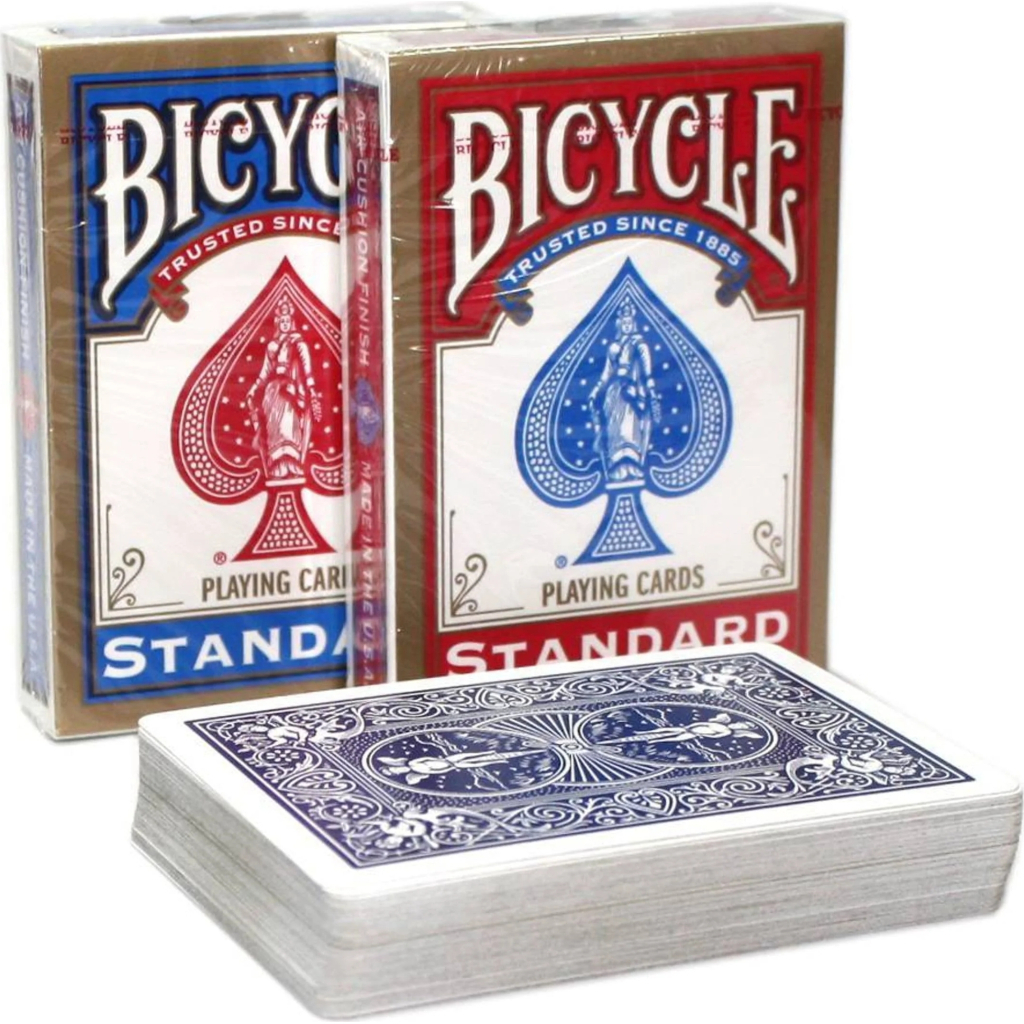 Гральні карти Bicycle League Back Standard Index (red, blue) (00808)