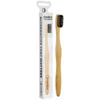 Toothbrush Nordics Bamboo Black bristles (3800500324012)