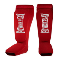 Захист гомілки і стопи PowerPlay 3054 Classic Shin Червоні S (PP_3054_S_Red)