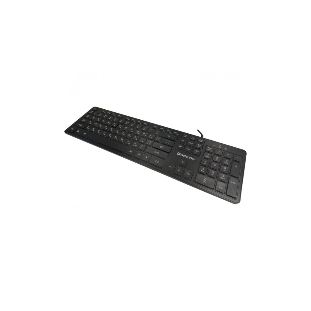 Клавіатура Defender Balance LQ LED USB UA Black (450790)