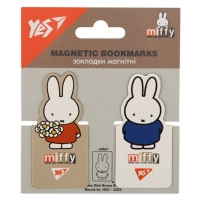 Bookmarks for books Yes magnetic Miffy, die-cut, 2 pcs (708398)