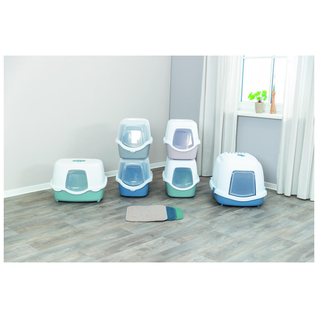 Килимок для тварин Trixie під туалет 37х45 см блакитний (4011905403694)