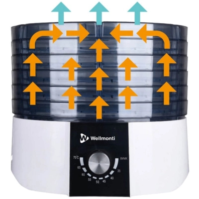 Сушка для овочів та фруктів Wellmonti WM-1011