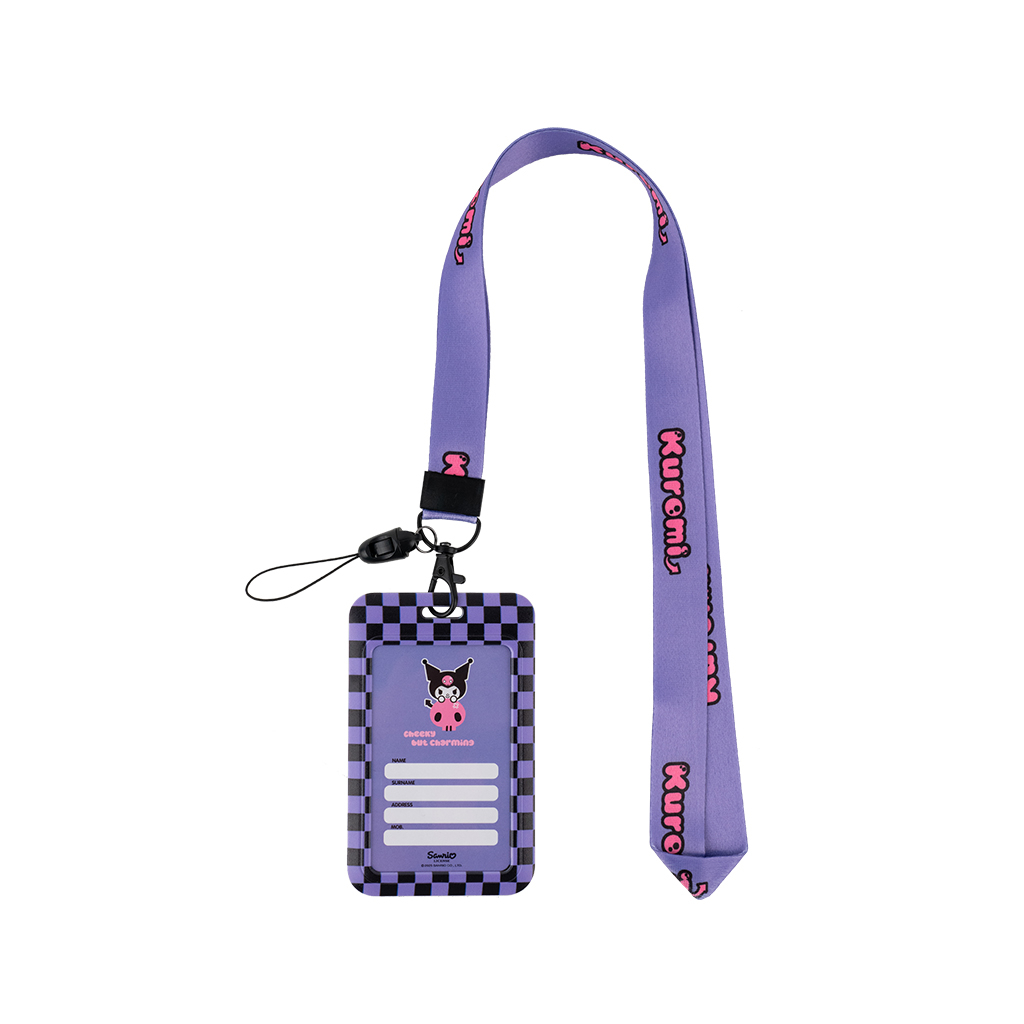 Бейдж Kite слайдер Kuromi, ліловий (HK25-450) Бейдж Kite слайдер Kuromi, ліловий (HK25-450)