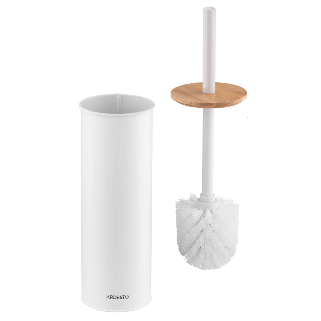 Йоржик для унітазу Ardesto Minimalism Білий (ARHB3503WB)